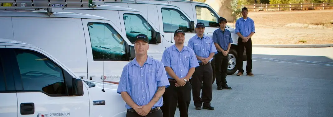 KIC Refrigeration crew ready for Mini Split Repair jobs across Lake Los Angeles